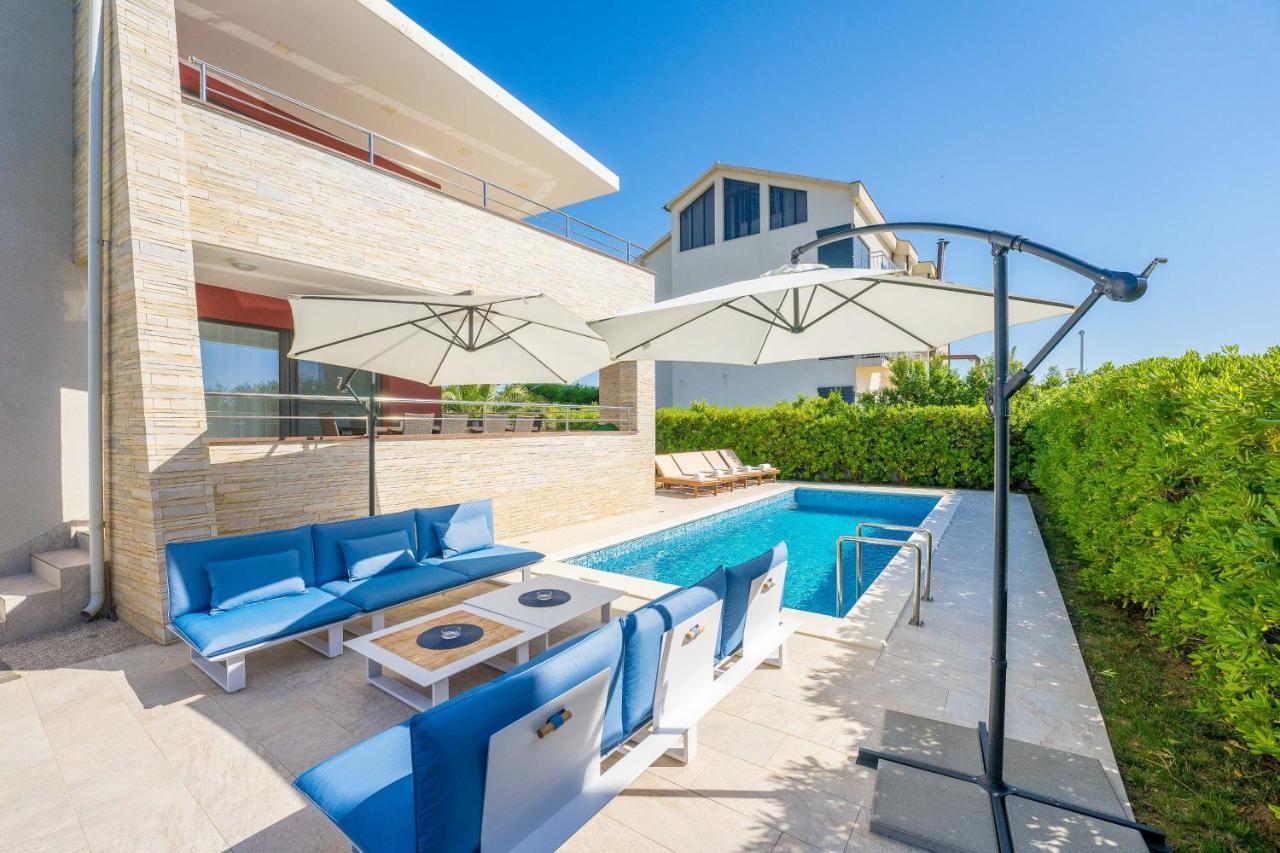 Vila Zatona Sunset With Heated Swimming Pool ザトン エクステリア 写真